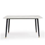 DINING TABLE STONE EDWD5248 1.4 WHITE