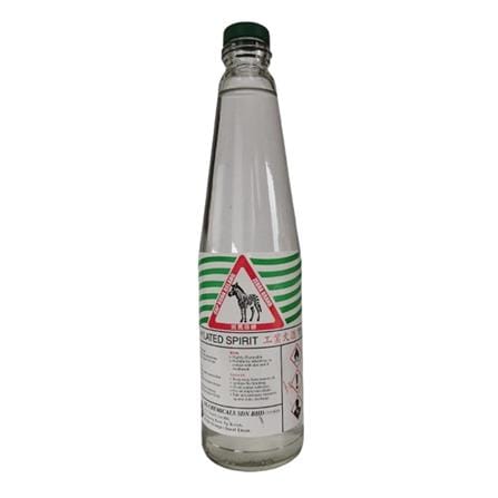 JUN HONG T909 BOTTLE METHYLATED SPIRIT 420ML ZEBRA
