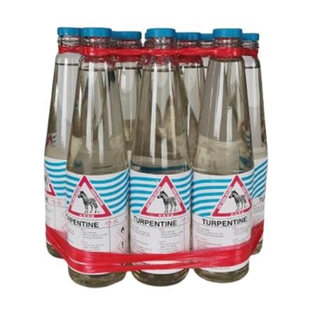 JUN HONG T909 BOTTLE TURPENTINE 420ML ZEBRA
