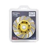 MATALL DIAMOND GRINDING DISC 4" X 12T