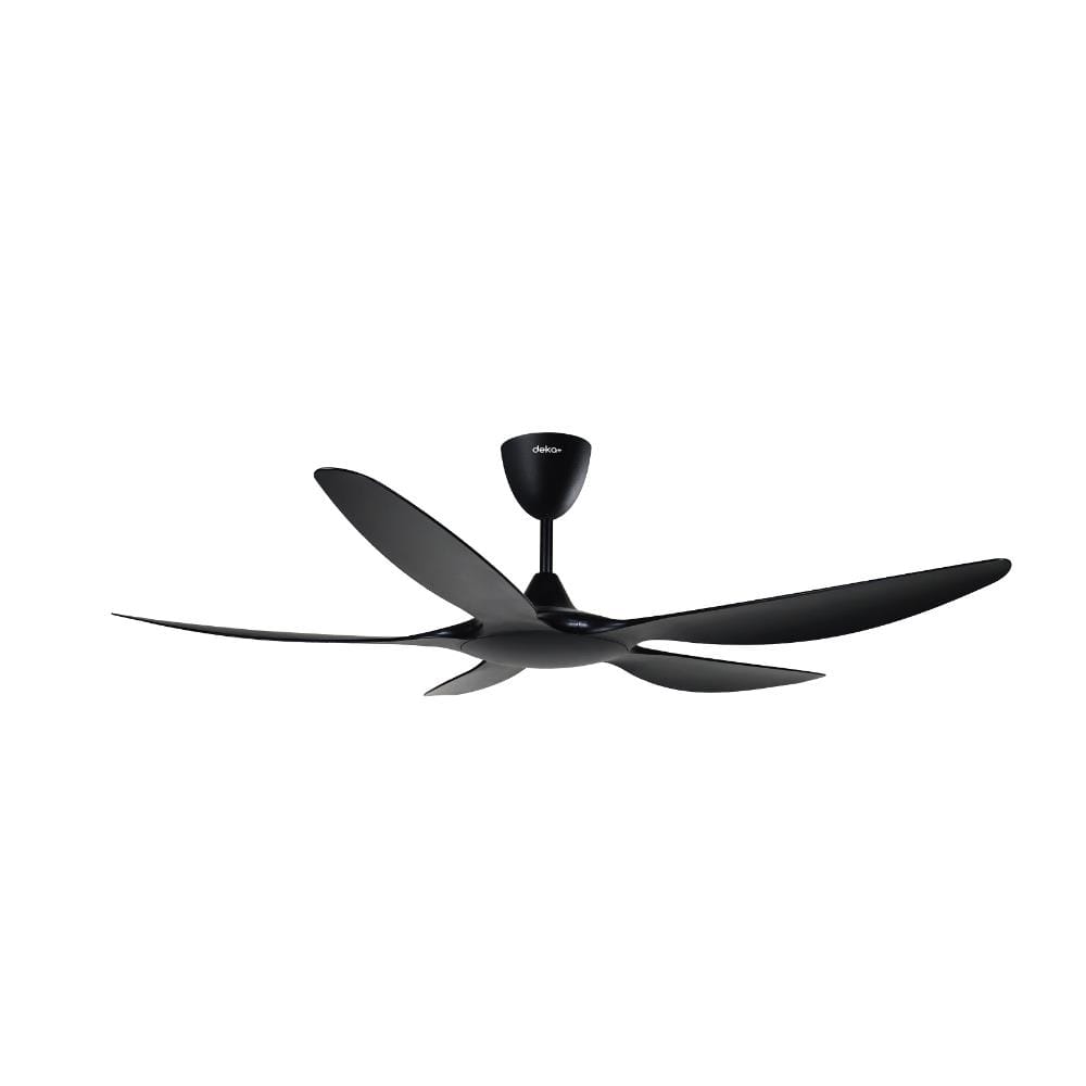DEKA CEILING FAN BETA 5B MATT BLACK 56"