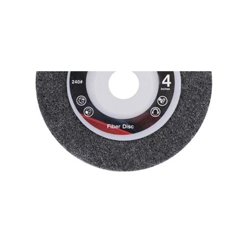 MATALL POLISHING DISC (FIBER) 4" 240-GRIT