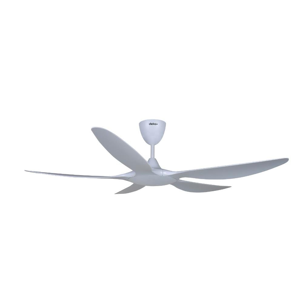 DEKA CEILING FAN BETA 5B MATT WHITE 56"