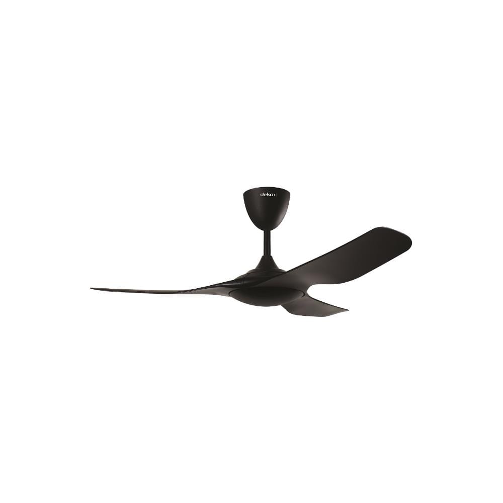 DEKA CEILING FAN MAZON 3B MATT BLACK 46"