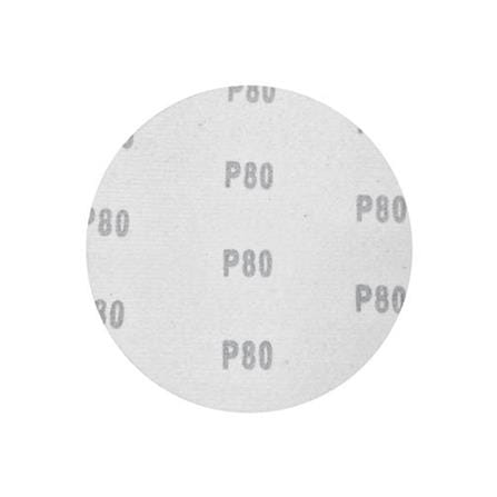MATALL VELCO SANDING DISC (WITHOUT HOLE) 5" 80-G 5PCS/PCK