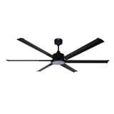 DEKA CEILING FAN COSTA 6B LED MATT BLACK 72"