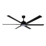 DEKA CEILING FAN COSTA 6BLADE LED 72" MATTE BLACK