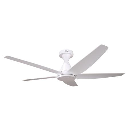 DEKA CEILING FAN VALON 5B LED MATT WHITE 60"