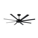 DEKA CEILING FAN TERRA 8B MATT BLACK 72"