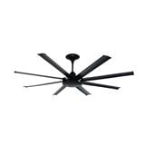 DEKA CEILING FAN TERRA 8BLADE 72" MATTE BLACK