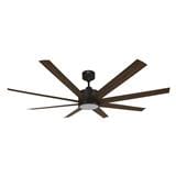 DEKA CEILING FAN PRIME65 8B LED OAK 65"