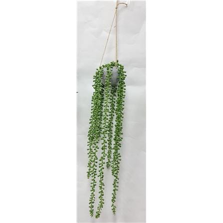 CL ARTIFICIAL HANGING VINE PEARL BEAD GP720 57CM