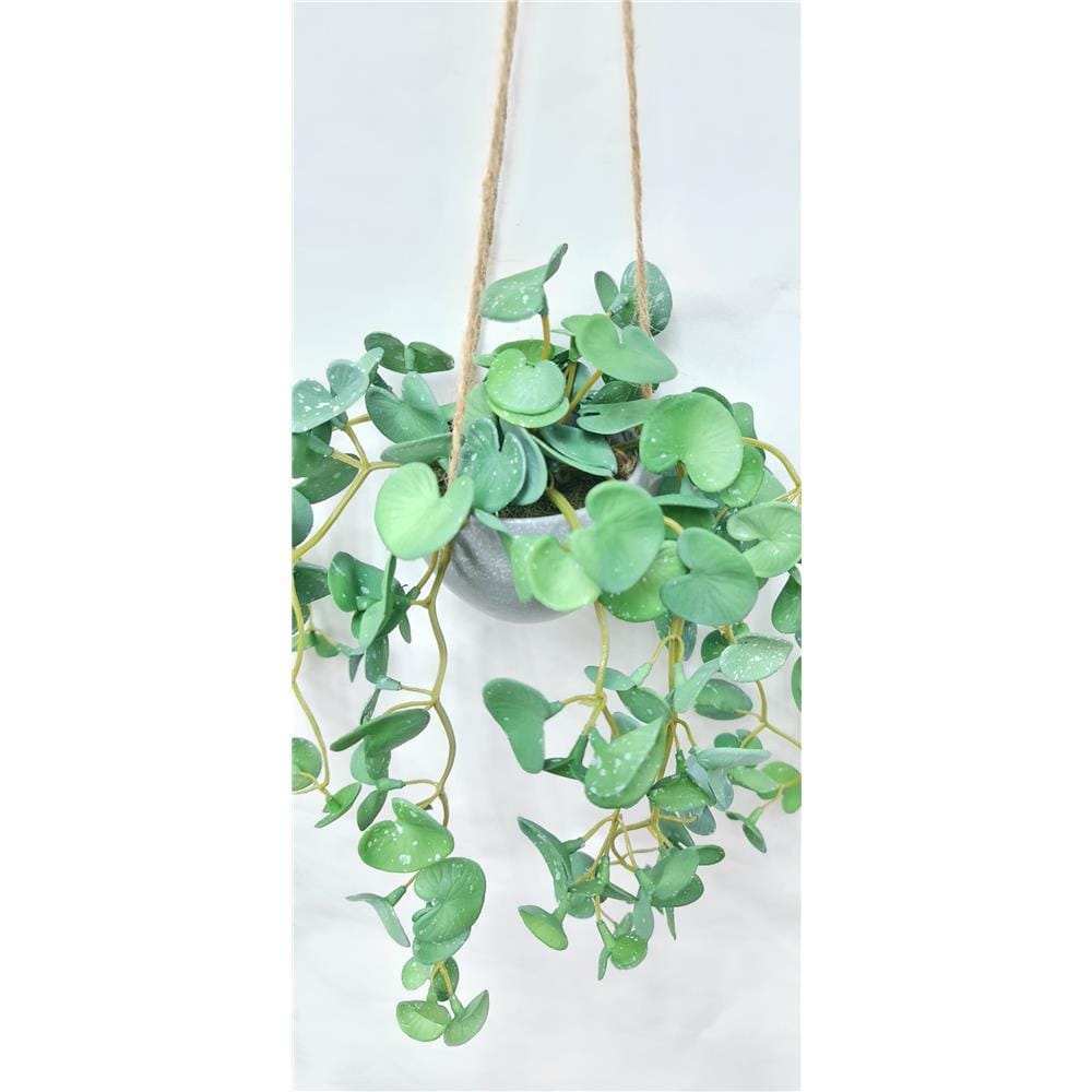 CL ARTIFICIAL HANGING VINE COPPERMONEY GRASS GP722 33CM