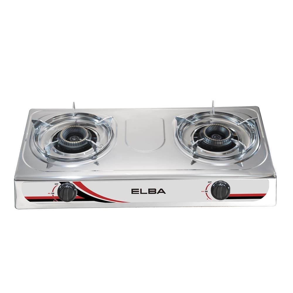 ELBA TABLE GAS STOVE EGH-F7132(SS) 2BURNER 4.8KW