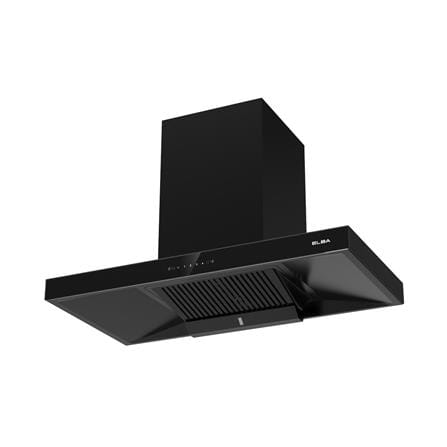 ELBA DESIGNER HOOD EH-R9033(BK) BLACK 90CM 1800M3/H