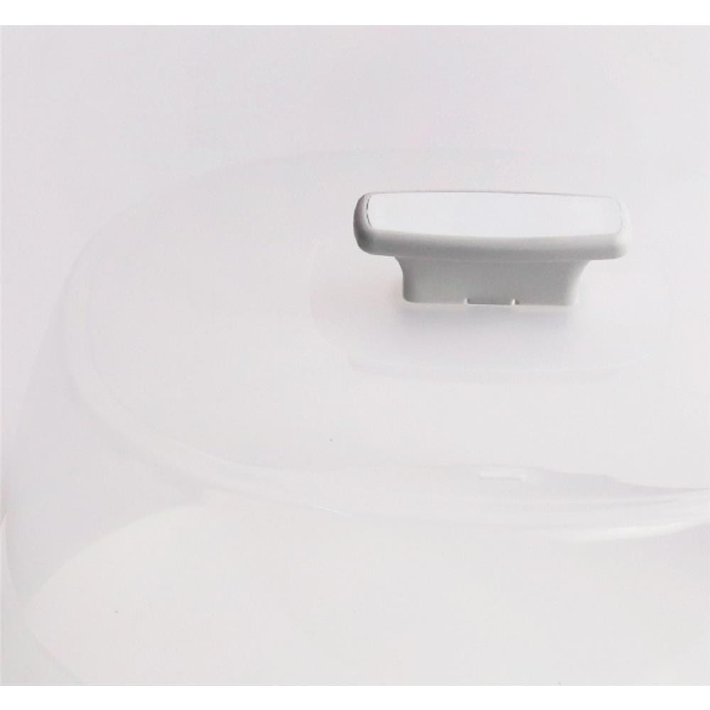 MICROWAVE COVER 23CM KECH 5334 WHITE