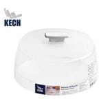 MICROWAVE COVER 23CM KECH 5334 WHITE