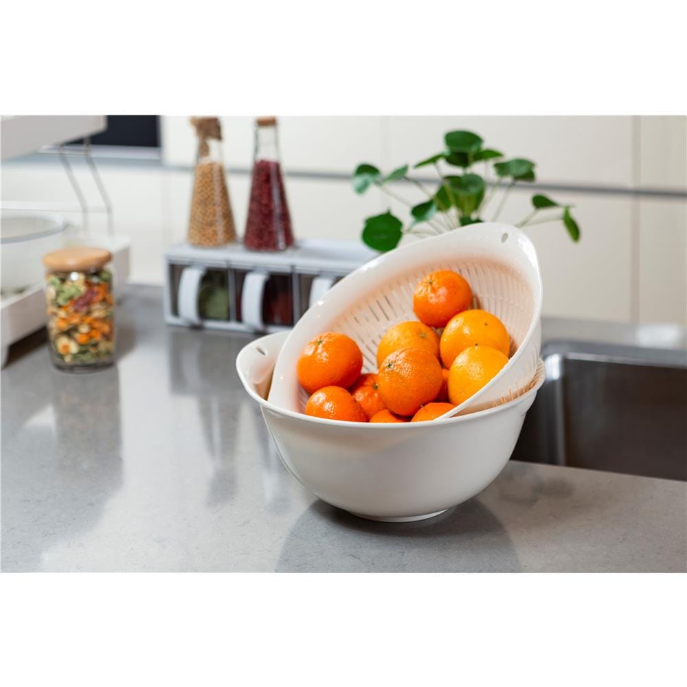 INOCHI YOKO BOWL AND COLANDER SET 30CM