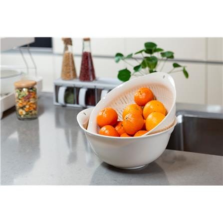 INOCHI YOKO BOWL AND COLANDER SET 30CM