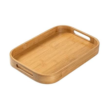 BAMBOO OVAL SERVING TRAY 33CM