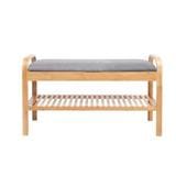 SHOE BENCH FURDINI BM8237 GREY