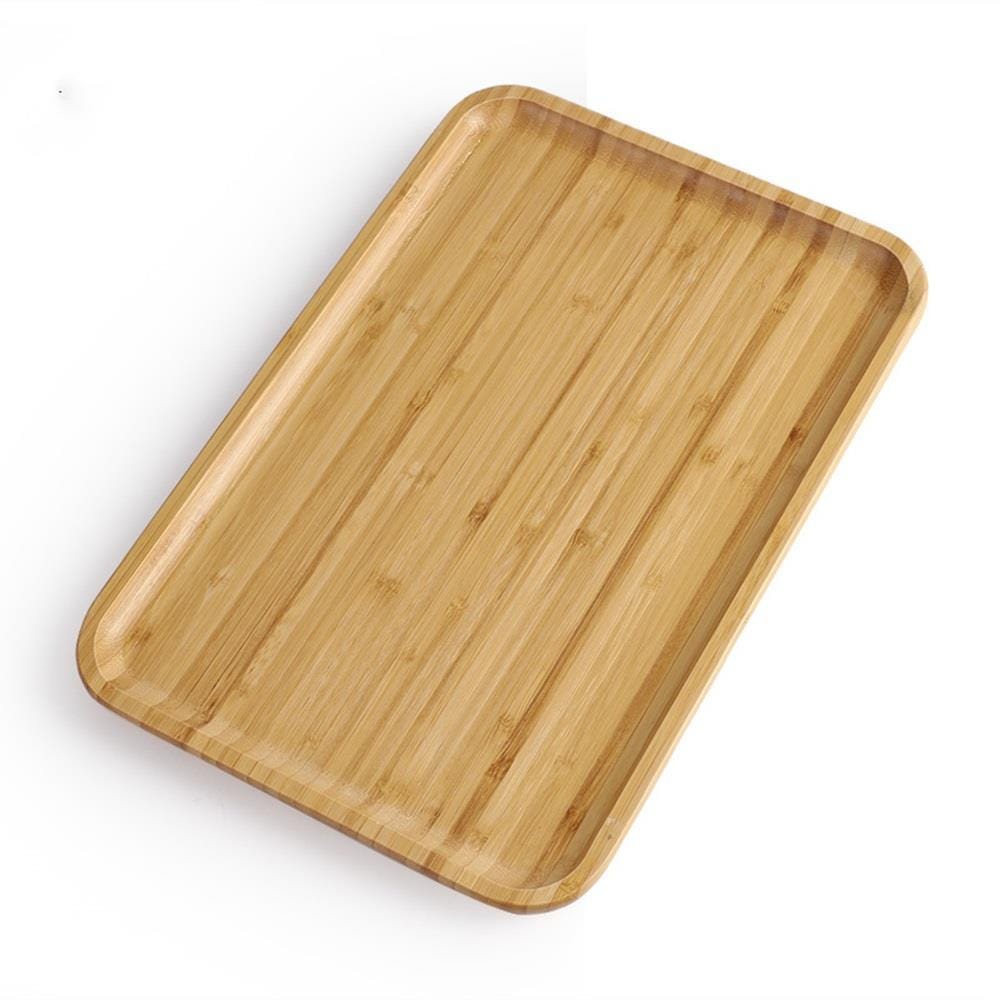 BAMBOO RECTANGLE SERVING TRAY 36CM