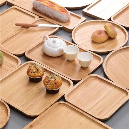 BAMBOO RECTANGLE SERVING TRAY 36CM