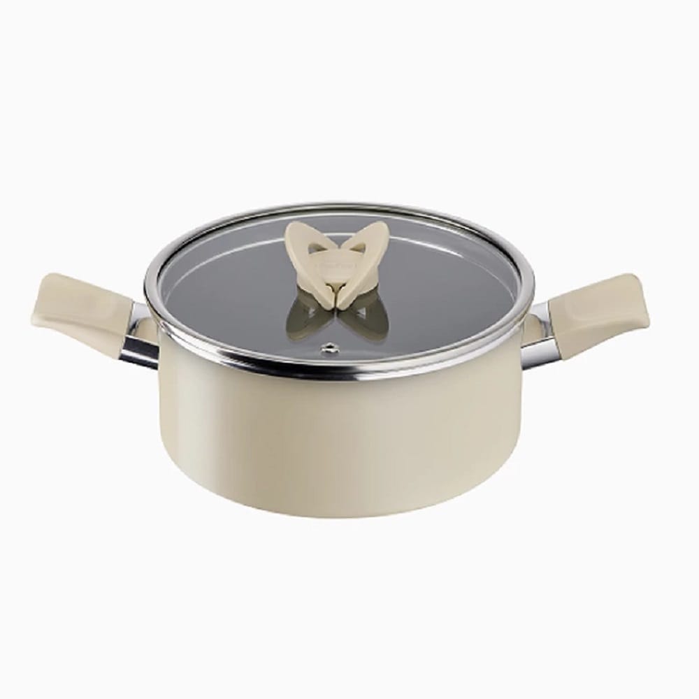 TEFAL BLOSSOM SET BEIGE (FP24 + STW24 +SPOON)