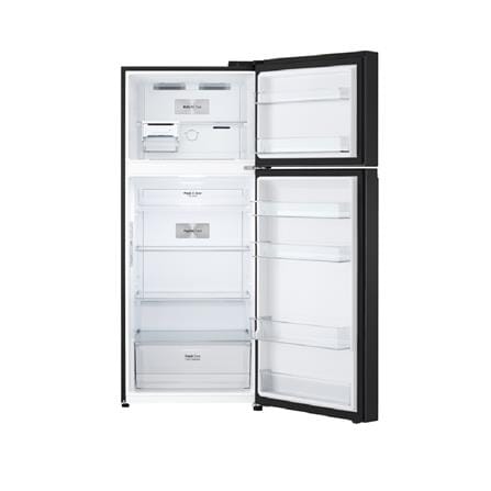 LG 2 DOOR REFRIGERATOR GN-B372PQBK 375L BLACK