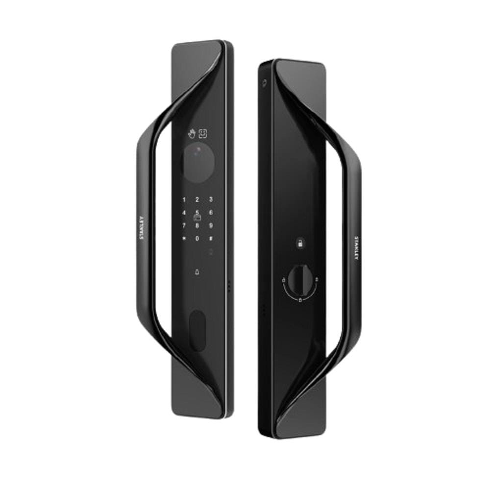 STANLEY WIFI PUSH & PULL LOCK P50 MATTE BLACK