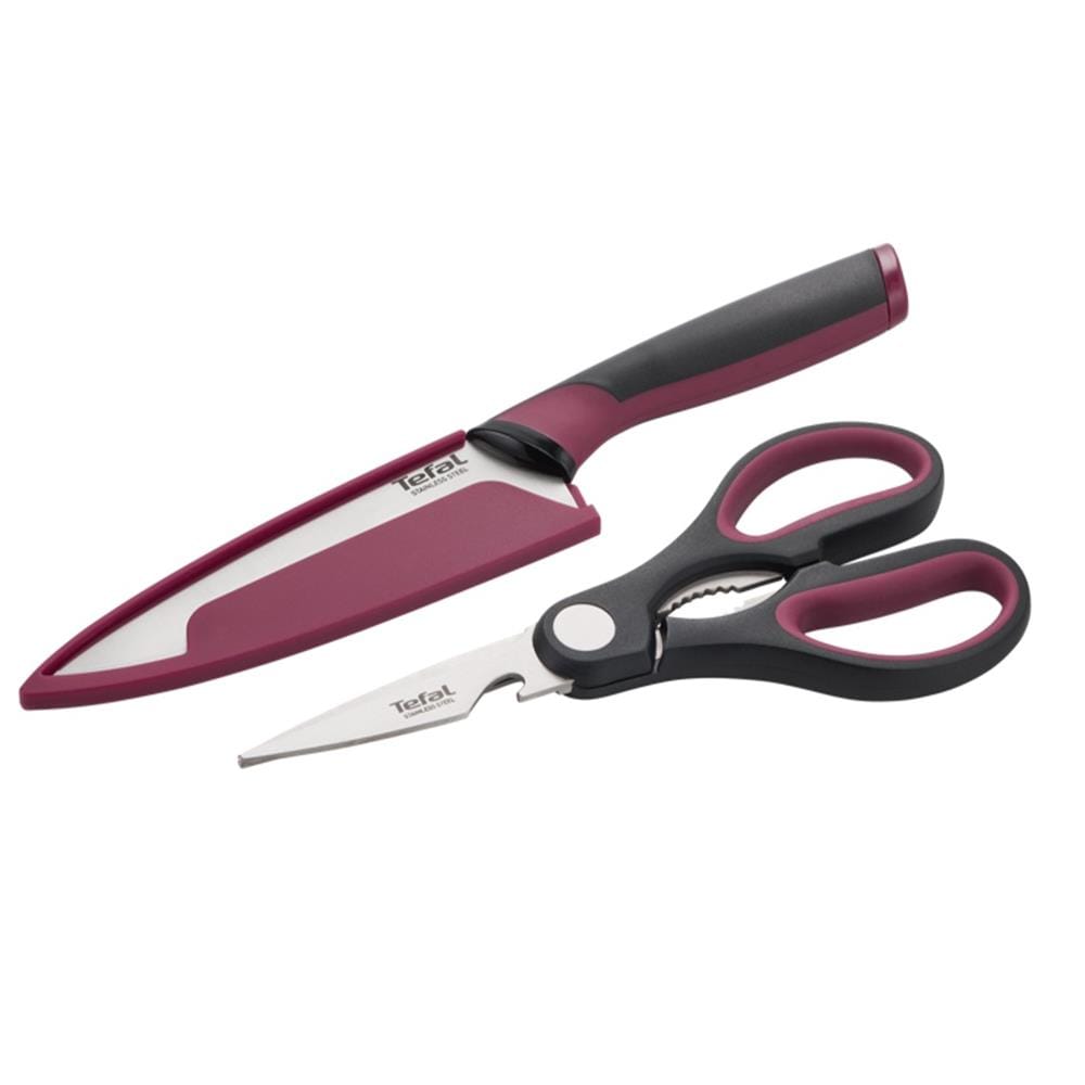 TEFAL SO MATCHA SET (DFP28 + SHEARS + COMFORT KNIFE +SPATULA)