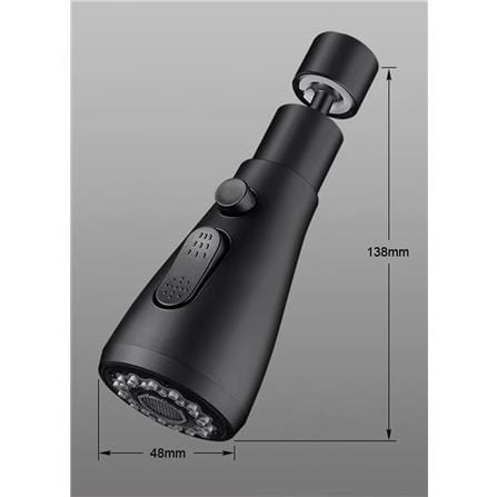 COSSY PLUS WATER AERATOR CP-3 MODE BLACK