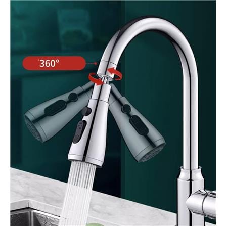 COSSY+ WATER AERATOR CP-3 MODE SILVER
