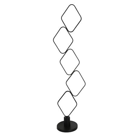 PRE-ORDER BRIGHT OBJECTIVES FLOOR LAMP 16282-BK 142CM BLACK