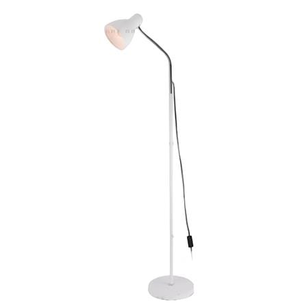 PRE-ORDER BRIGHT OBJECTIVES FLOOR LAMP ML 15217-WH 160CM WHITE