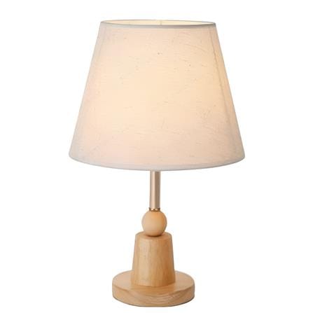 BRIGHT OBJECTIVES TABLE LAMP 16672 40CM LIGHT BROWN