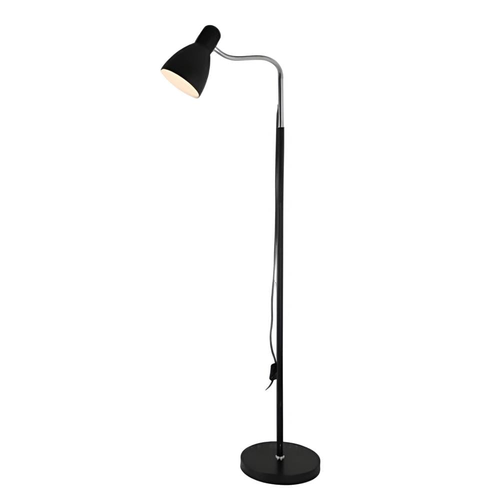 PRE-ORDER BRIGHT OBJECTIVES FLOOR LAMP ML 15217-BK 160CM BLACK