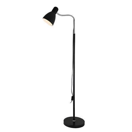 PRE-ORDER BRIGHT OBJECTIVES FLOOR LAMP ML 15217-BK 160CM BLACK