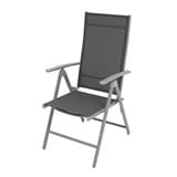 ALUMINUM FOLDING CHAIR SPRING TAYLOR GREY [EXCLUSIVE FROM HOMEPRO THAILAND]