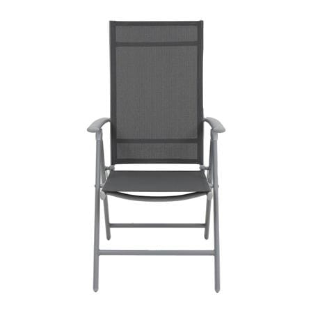 ALUMINUM FOLDING CHAIR SPRING TAYLOR GREY [EXCLUSIVE FROM HOMEPRO THAILAND]