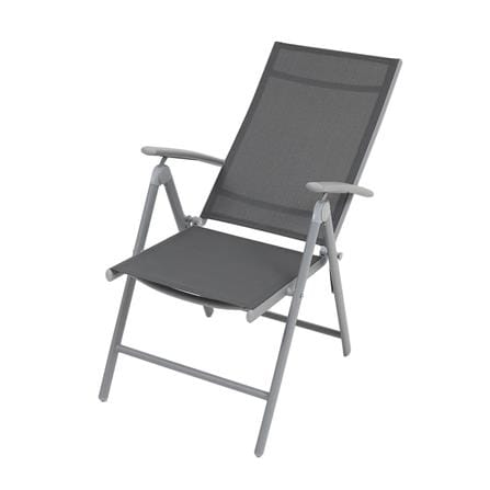 ALUMINUM FOLDING CHAIR SPRING TAYLOR GREY [EXCLUSIVE FROM HOMEPRO THAILAND]