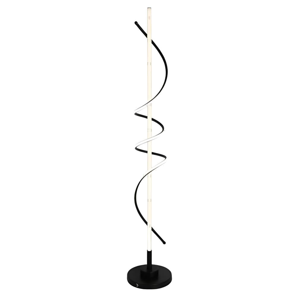 PRE-ORDER BRIGHT OBJECTIVES FLOOR LAMP 16283-BK 142CM BLACK