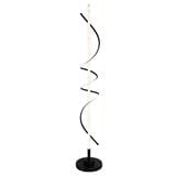 PRE-ORDER BRIGHT OBJECTIVES FLOOR LAMP 16283-BK 142CM BLACK