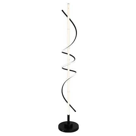 PRE-ORDER BRIGHT OBJECTIVES FLOOR LAMP 16283-BK 142CM BLACK