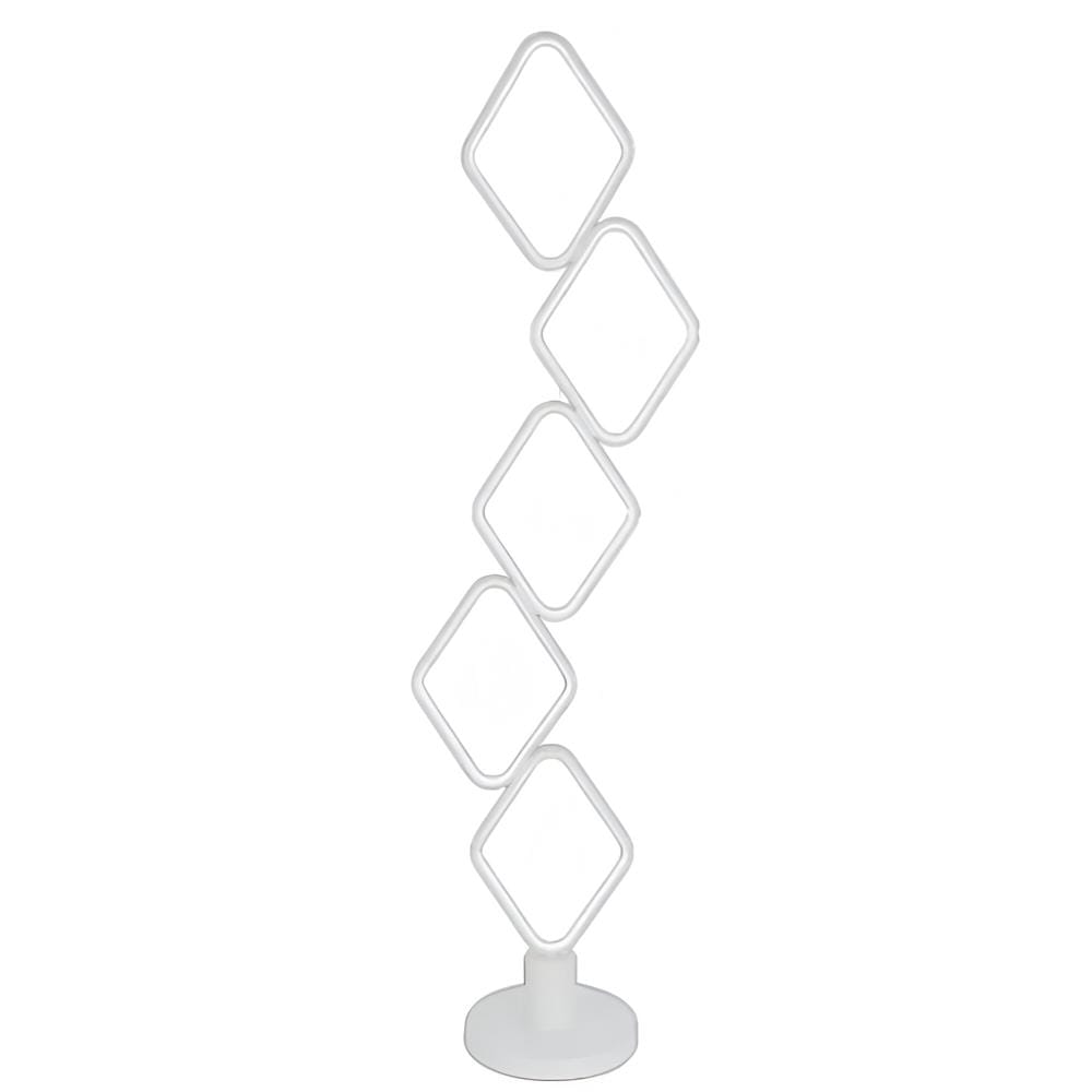 PRE-ORDER BRIGHT OBJECTIVES FLOOR LAMP 16282-WH 142CM WHITE