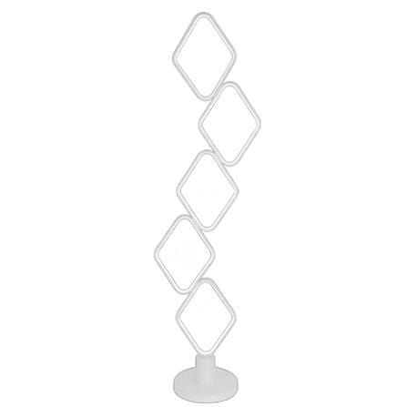 PRE-ORDER BRIGHT OBJECTIVES FLOOR LAMP 16282-WH 142CM WHITE