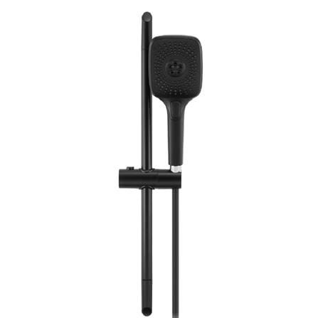 ALPHA SHOWER HEATER DC PUMP WITH HAND SHOWER WES7-DIGITAL BLACK CANVAS