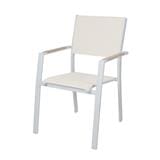PATIO CHAIR BENETTA NICHOLAS WHITE [EXCLUSIVE FROM HOMEPRO THAILAND]