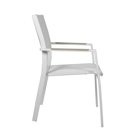 PATIO CHAIR BENETTA NICHOLAS WHITE [EXCLUSIVE FROM HOMEPRO THAILAND]