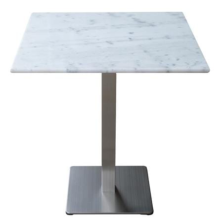 OUTDOOR TABLE WITH SQUARE MARBLE TOP SPRING MARBLE MSL WHITE [EXCLUSIVE FROM HOMEPRO THAILAND]